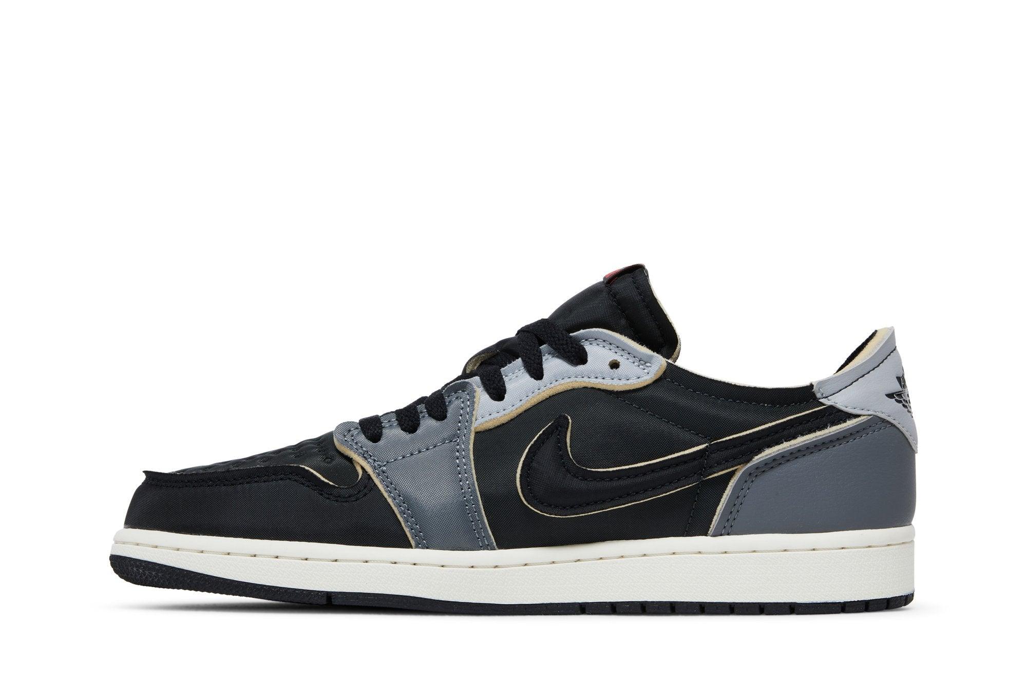 Air Jordan 1 Low OG EX Noir et Gris Fumé
