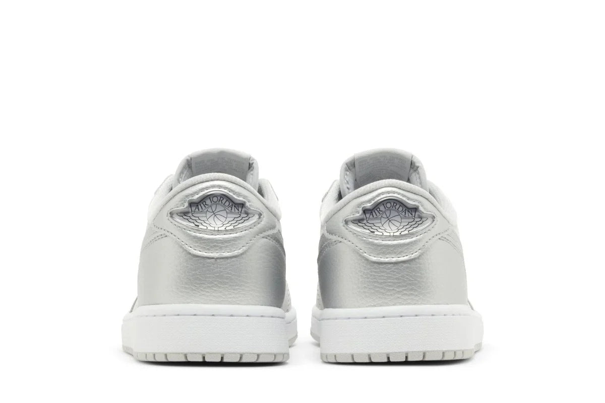 Air Jordan 1 Low OG Gris Argent Métallique