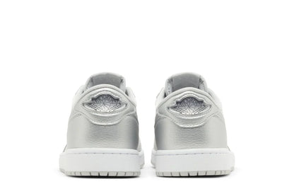 Air Jordan 1 Low OG Gris Argent Métallique