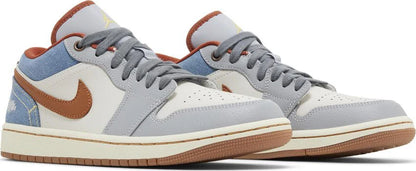 Air Jordan 1 Low Phantom Denim Gris