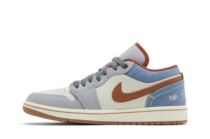 Air Jordan 1 Low Phantom Denim Gris