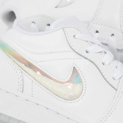 Air Jordan 1 Low SE « Glitter Swoosh » Blanc