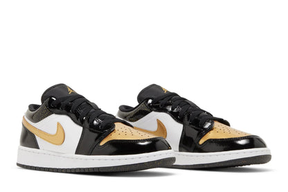 Air Jordan 1 Low SE GS « Gold Toe » Noir