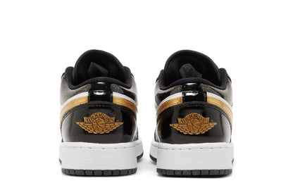 Air Jordan 1 Low SE GS « Gold Toe » Noir