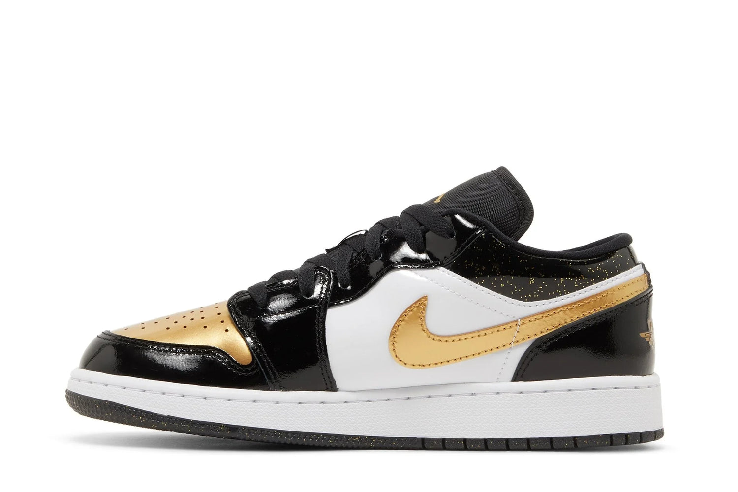Air Jordan 1 Low SE GS « Gold Toe » Noir