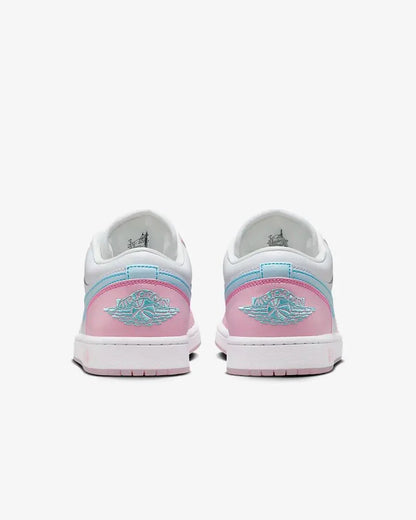 Air Jordan 1 Low SE Paw Print Rose Mousse Rose