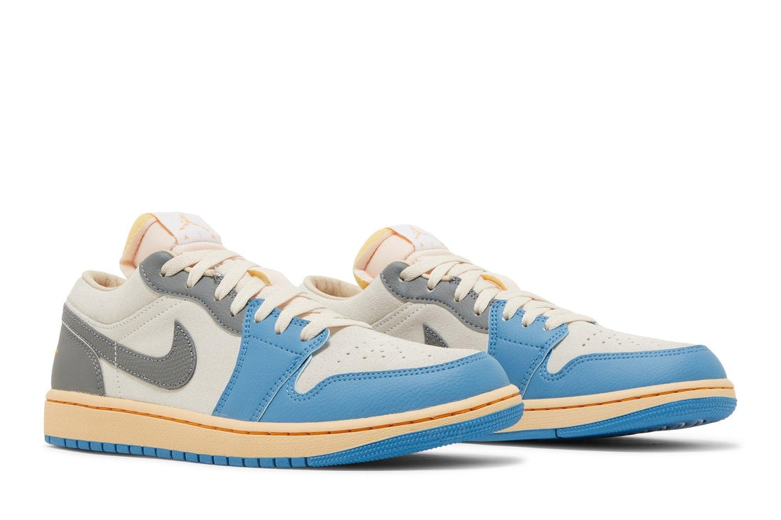 Air Jordan 1 Low Vintage UNC Gris Bleu