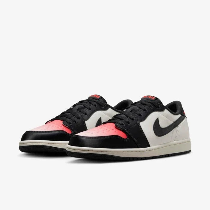 Air Jordan 1 Low x Paris Saint Germain Sail et Off Noir Preto