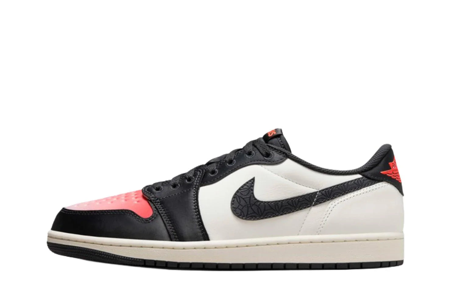 Air Jordan 1 Low x Paris Saint Germain Sail et Off Noir Preto