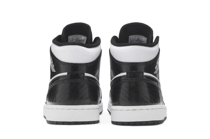 Air Jordan 1 Mid Carbon Fiber Noir