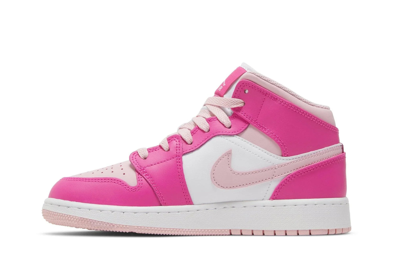 Air Jordan 1 Mid GS Rose Féroce