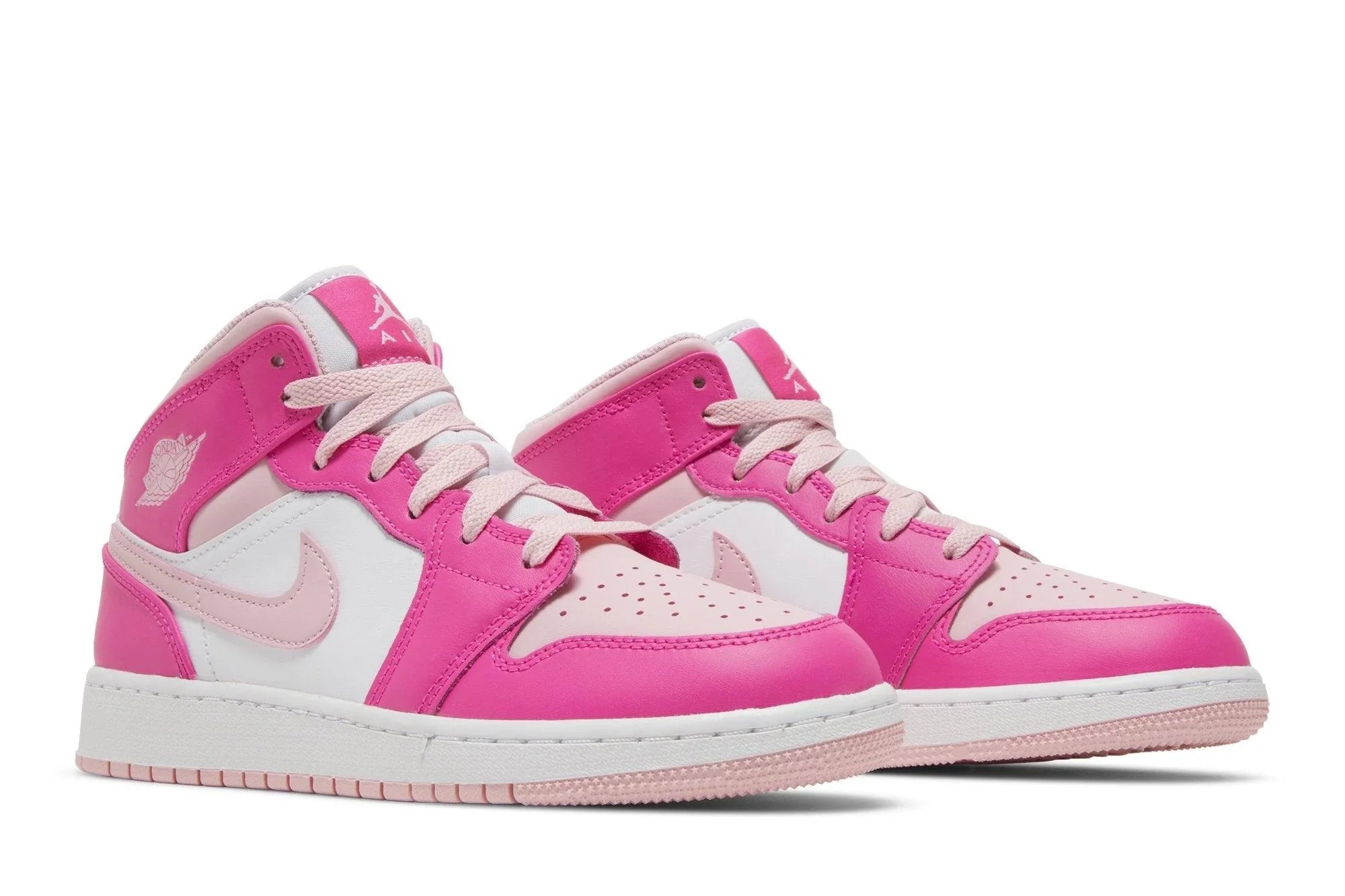 Air Jordan 1 Mid GS Rose Féroce