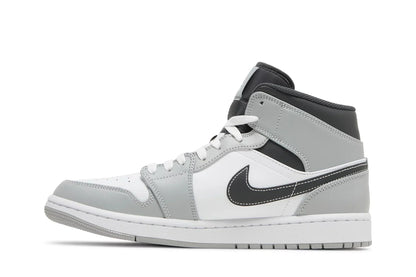 Air Jordan 1 Mid Gris Fumé Clair