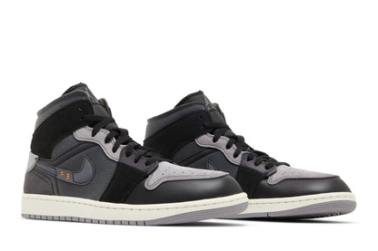Air Jordan 1 Mid SE Craft Inside Out Noir