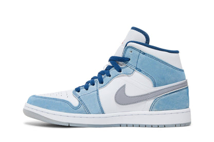 Air Jordan 1 Mid SE Bleu Français Bleu
