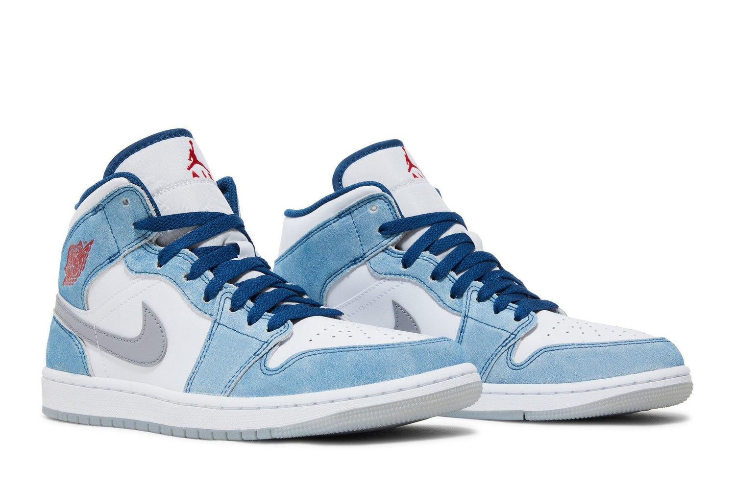 Air Jordan 1 Mid SE Bleu Français Bleu