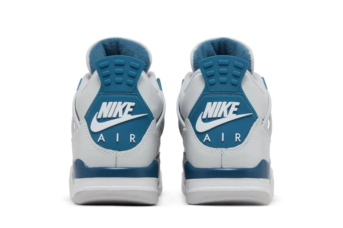 Air Jordan 4 Retro Bleu Militaire Blanc