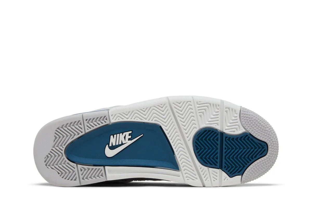Air Jordan 4 Retro Bleu Militaire Blanc