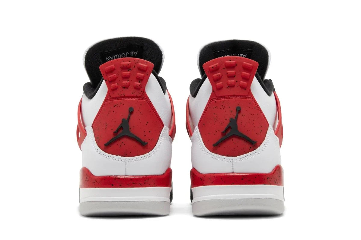 Air Jordan 4 Retro Rouge Ciment Blanc