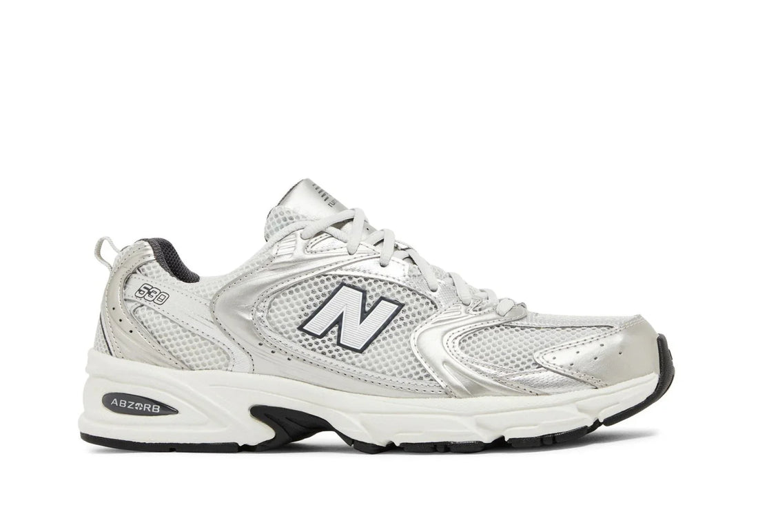 New Balance 530 Gris Matière Argent Métallisé