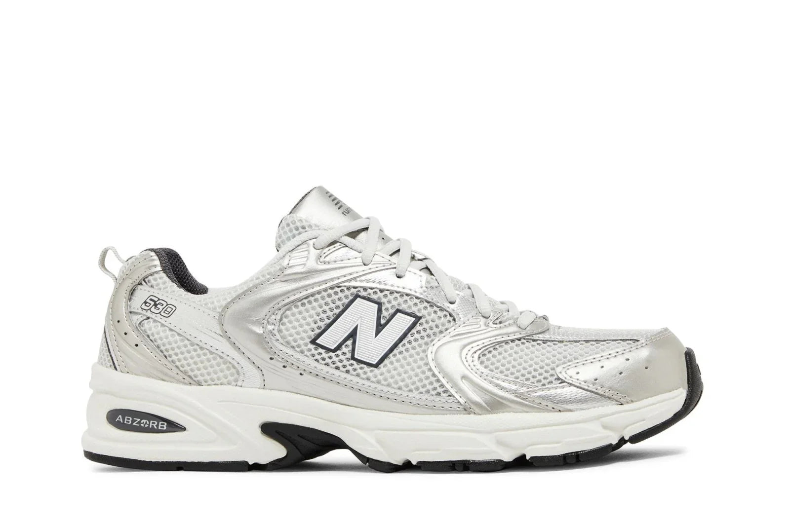New Balance 530 Gris Matière Argent Métallisé