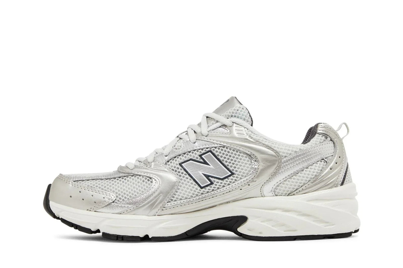 New Balance 530 Gris Matière Argent Métallisé