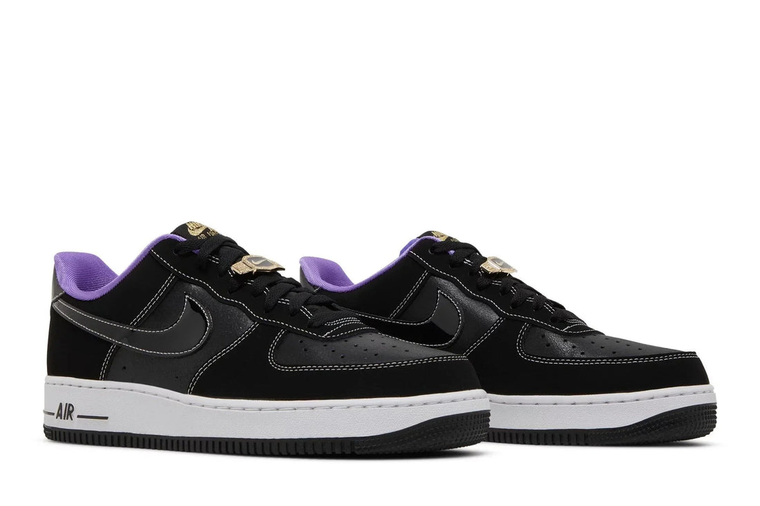 Nike Air Force 1 Low World Champ Lakers Noir