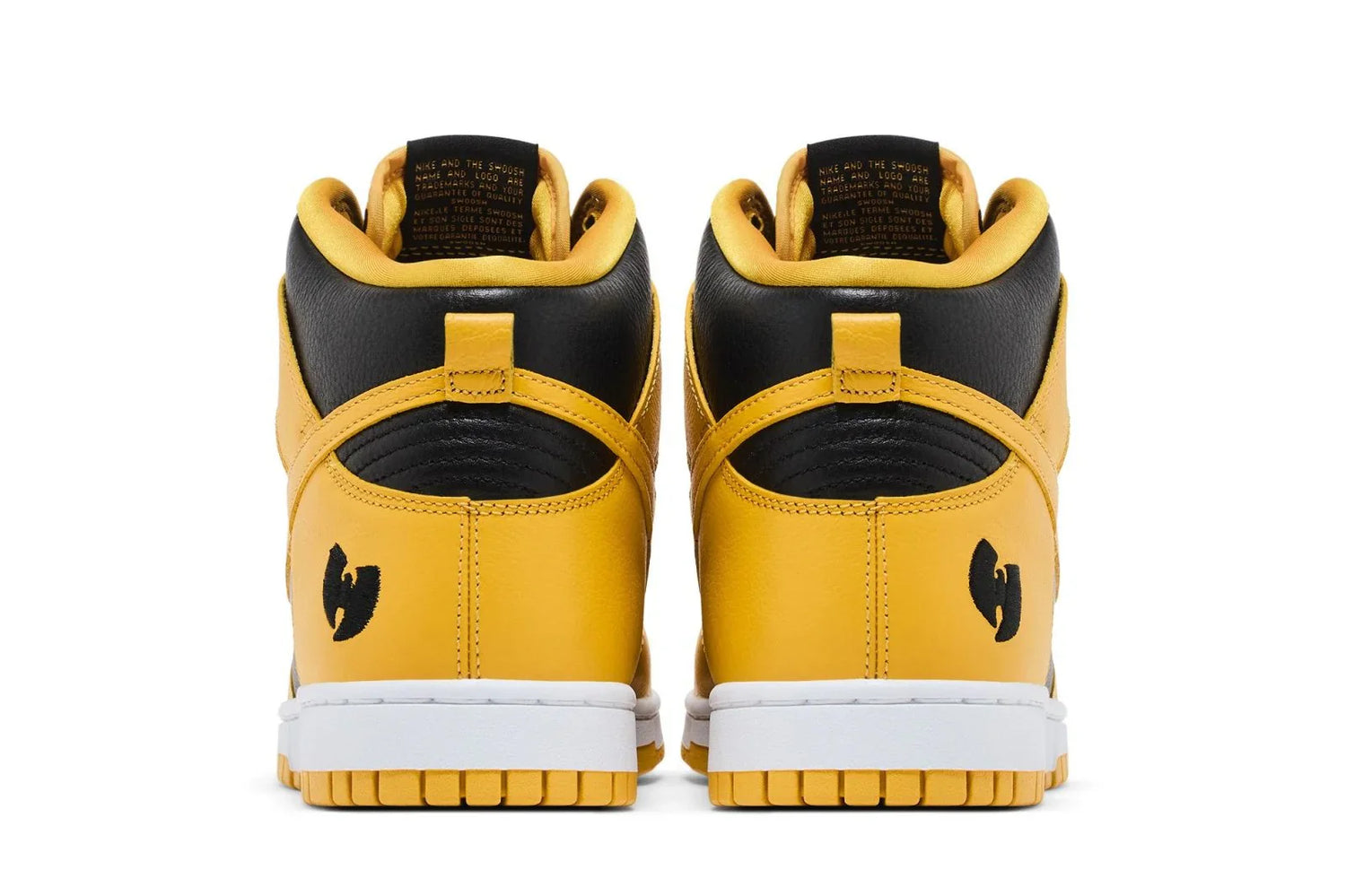 Nike Dunk High x Wu Tang Clan Noir et Jaune Pollen