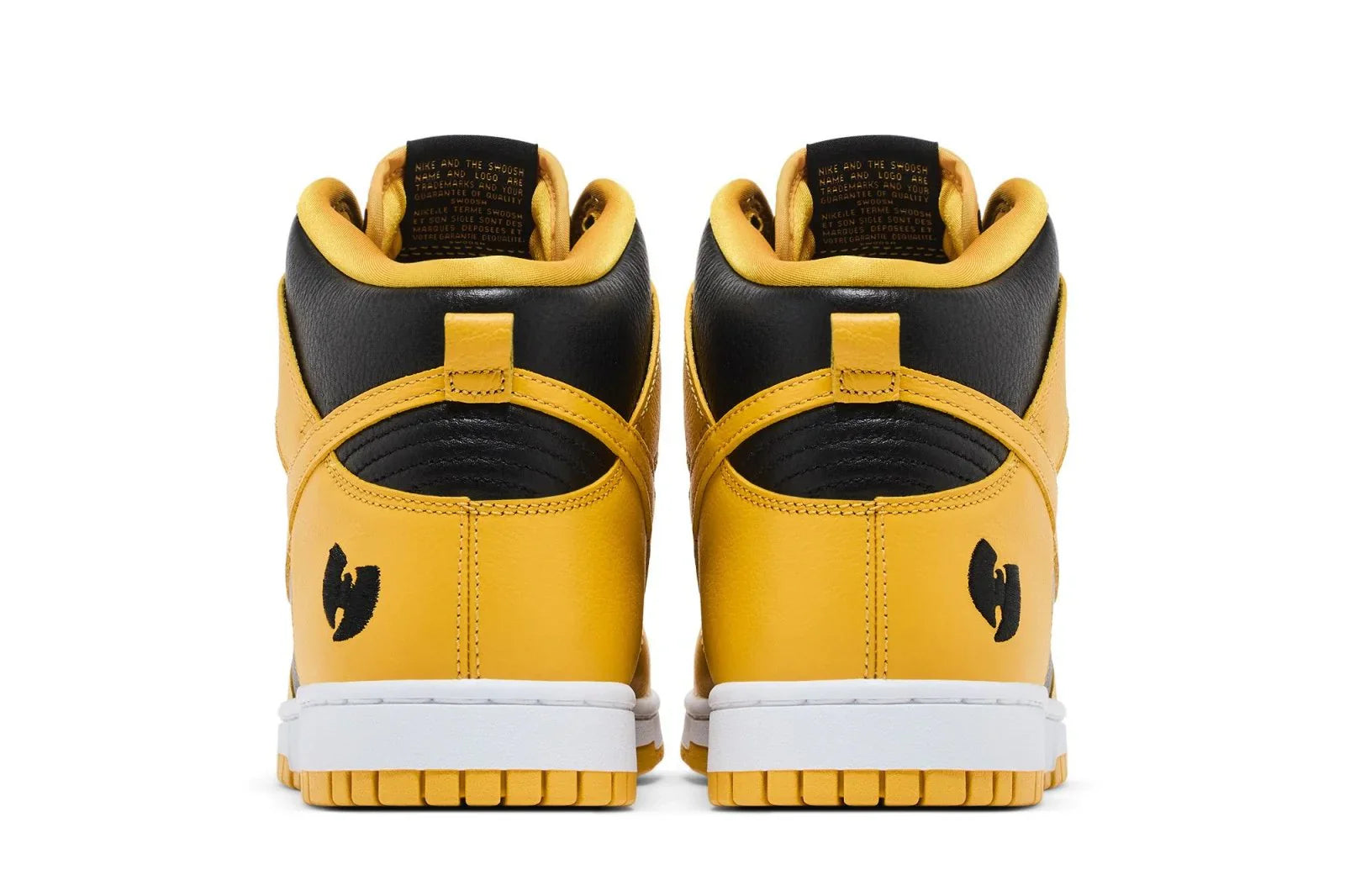 Nike Dunk High x Wu Tang Clan Noir et Jaune Pollen