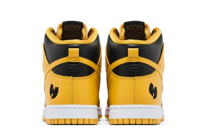 Nike Dunk High x Wu Tang Clan Noir et Jaune Pollen