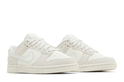 Nike Dunk Low Swoosh irisé beige