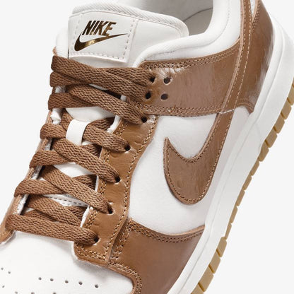 Nike Dunk Low LX Marron Autruche