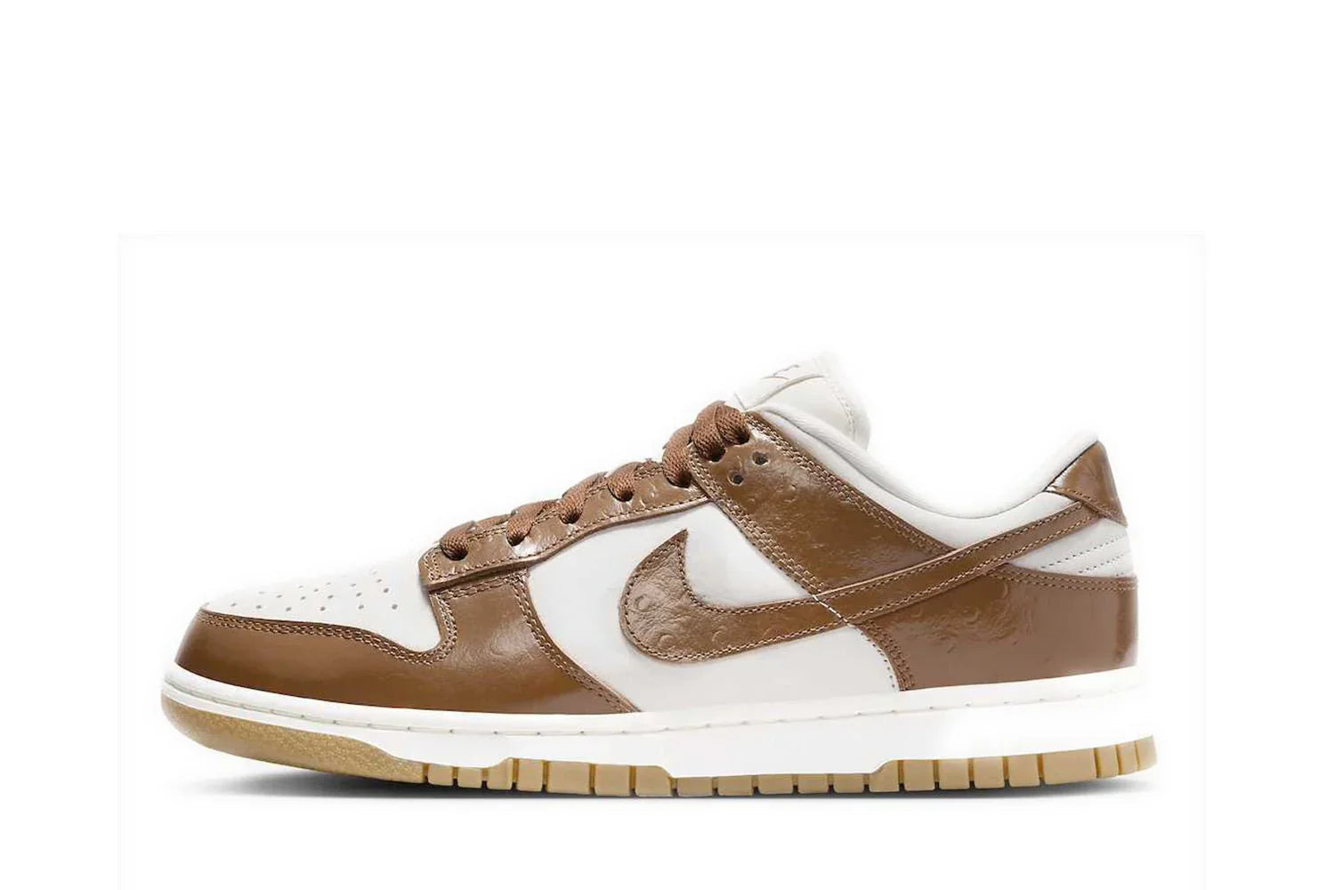 Nike Dunk Low LX Marron Autruche