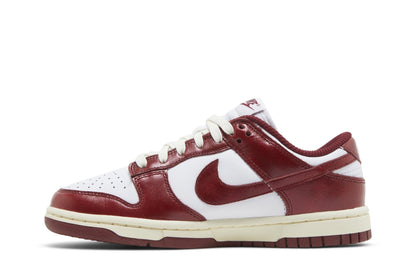 Nike Dunk Low PRM Vintage Team Rouge