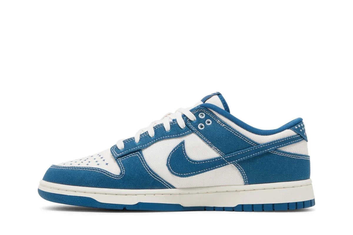 Nike Dunk Low Sashiko Bleu Industriel Bleu