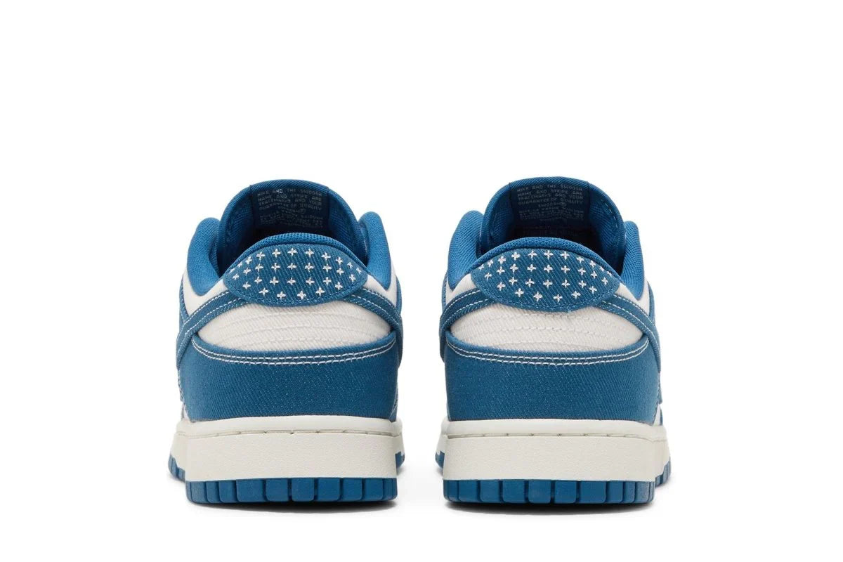 Nike Dunk Low Sashiko Bleu Industriel Bleu