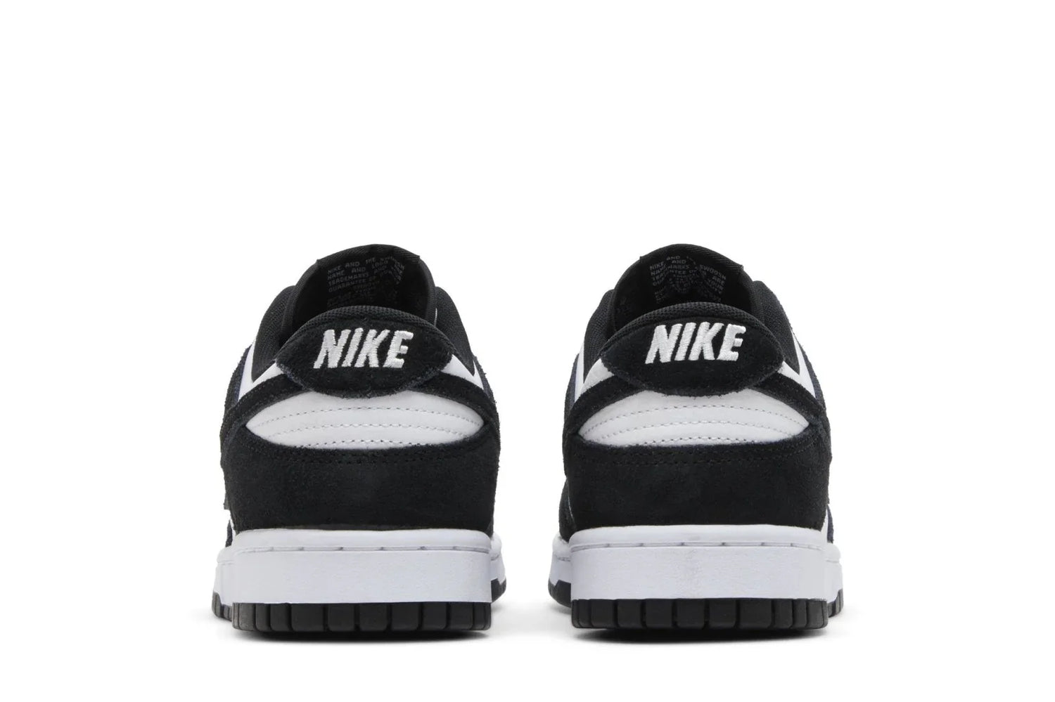 Nike Dunk Low Suede Panda Noir