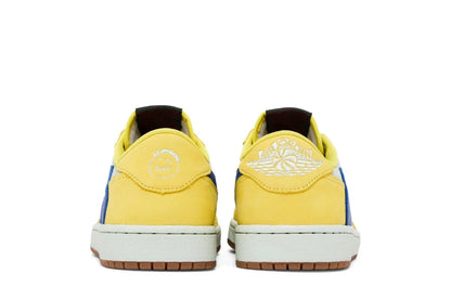 Travis Scott x Air Jordan 1 Low Og Jaune Canari