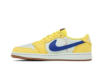 Travis Scott x Air Jordan 1 Low Og Jaune Canari